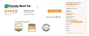 Florida Roof Company HomeAdvisor