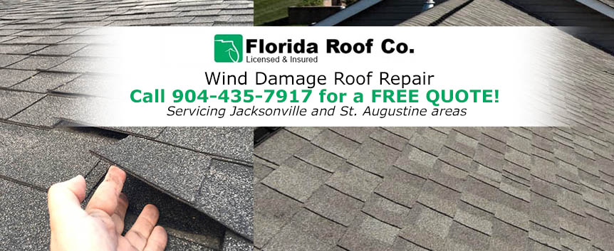 Wind Damage Roof Repair